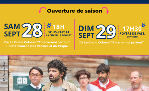 Ouverture de la saison culturelle 2024-2024